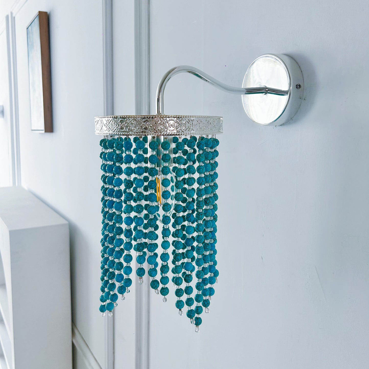 Turquoise Wall Sconce